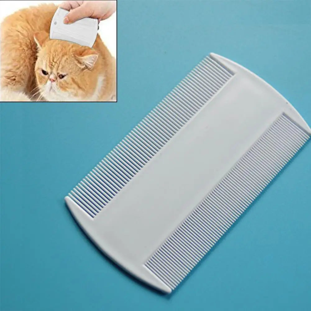 10Pcs Pet Comb Beauty Removal Fleas Lice Dandruff Knots Floating Hair Cleaning Set Dogs Cats Hair Pet Supplies Accessories