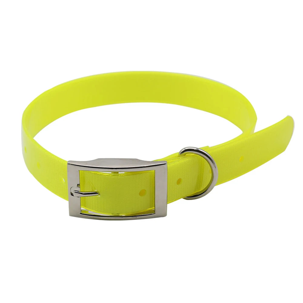 Nylon Dog Collar Adjustable TPU Pet Leash for Large Dogs Collars Accessories Pets Cat Leashs Lead Dog Supplies Waterproof