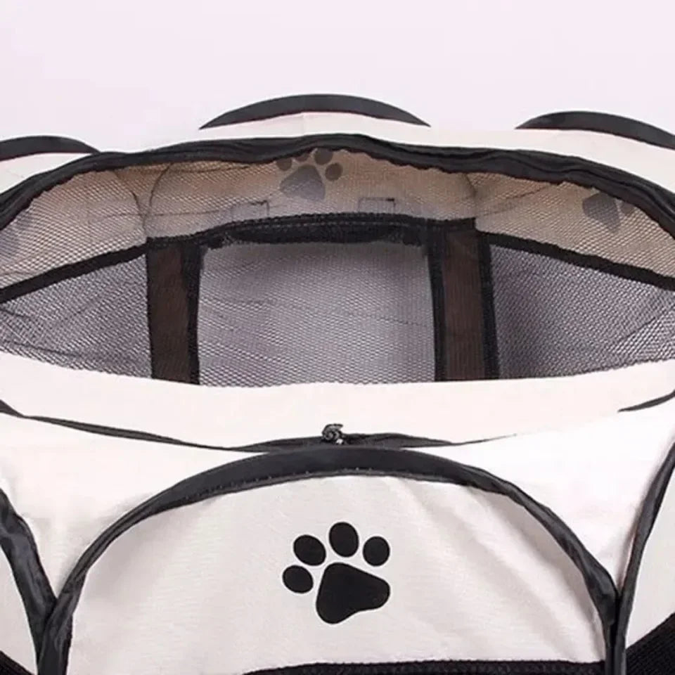 Pet tent octagonal cage fence cat cage foldable cat cage small dog cage four season universal cat delivery room