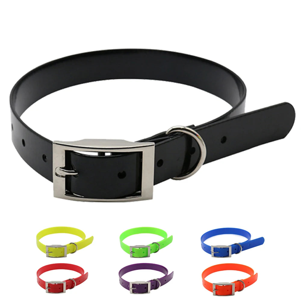Nylon Dog Collar Adjustable TPU Pet Leash for Large Dogs Collars Accessories Pets Cat Leashs Lead Dog Supplies Waterproof