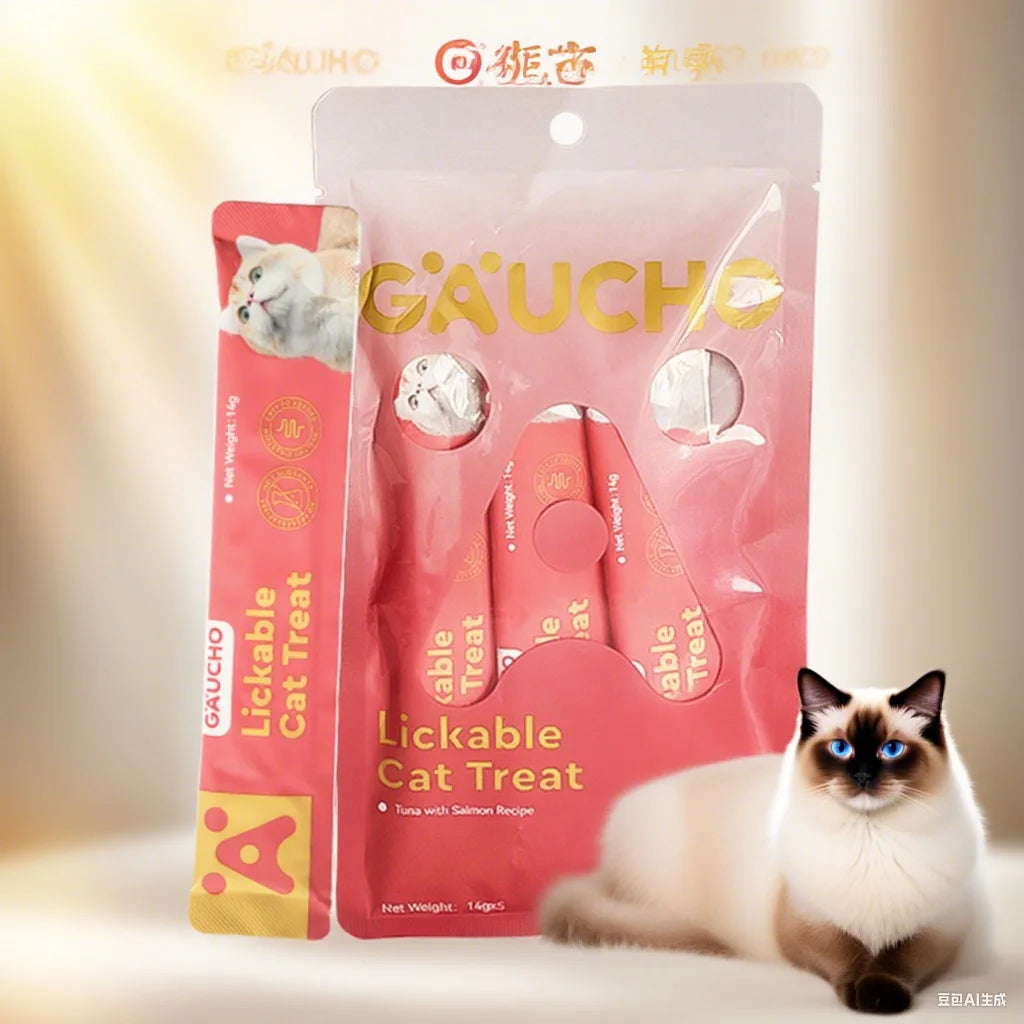 Cat Strips Young Cat Wet Food Pack Nutrition Chicken Salmon Mixed Flavor Cat Liquid Snacks
